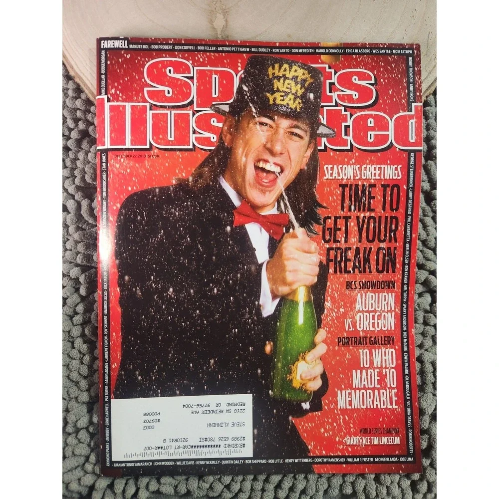 Sports Illustrated December 27, 2010 Back Issue Used Condition